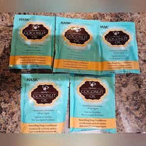 Hask Brand 5 Packs Monoi Coconut Oil Deep Conditioner